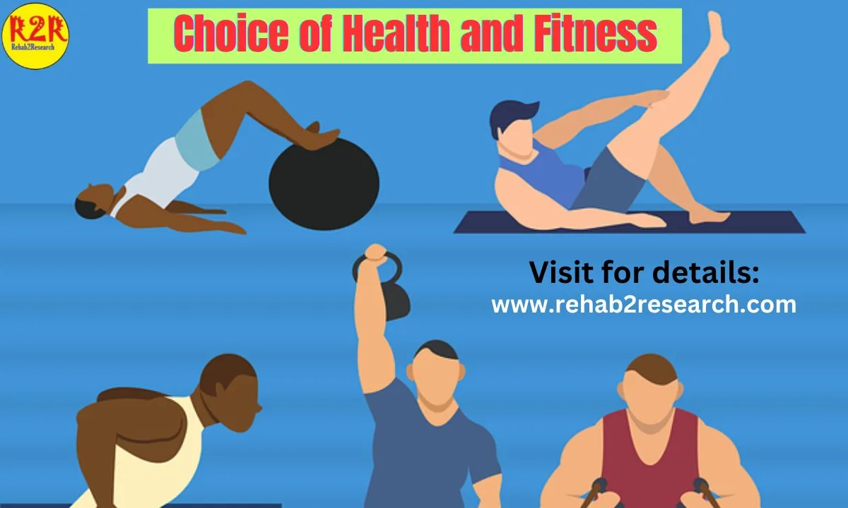 Choice of Health and Fitness for Seniors