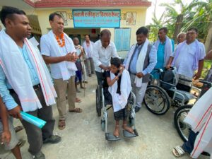 बुढ्यौली सुन्दर परियोजना: अभिमुखीकरण तथा ह्वील चेयर वितरण कार्यक्रम- सारांश रिपोर्ट(जुन २२, २०२४)