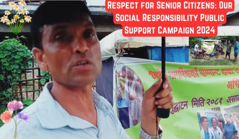 Respect for Senior Citizens: Our Social Responsibility Public Support Campaign- First Campaign Program Report 2024