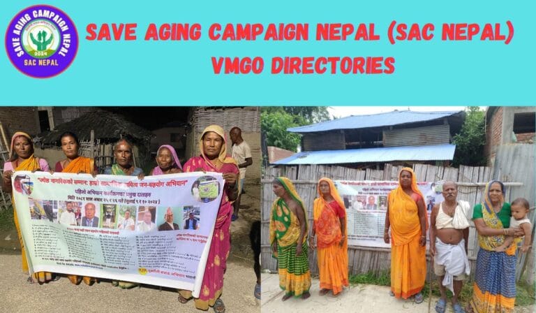 Save Aging Campaign Nepal | बुढ्यौली बचाउ अभियान नेपाल (SAC Nepal) VMGO Directories