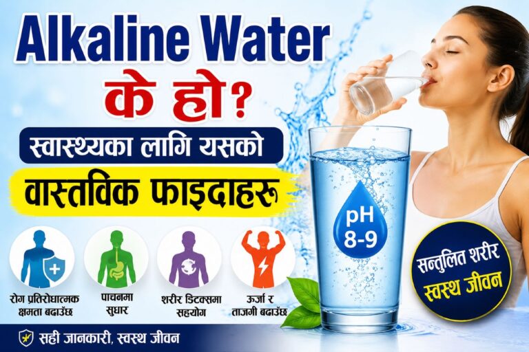 Alkaline Water के हो? स्वास्थ्यका लागि यसको वास्तविक फाइदाहरू