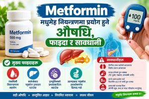 Metformin: मधुमेह नियन्त्रणमा प्रयोग हुने औषधि, फाइदा र सावधानी
